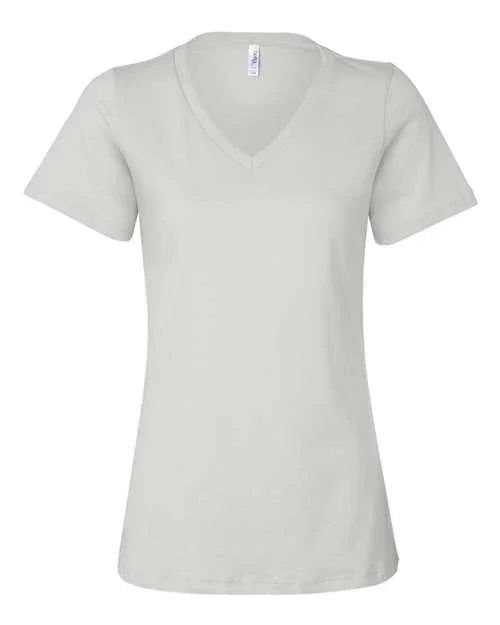 Women’s Relaxed Jersey V-Neck Tee - Transfer Kingdom