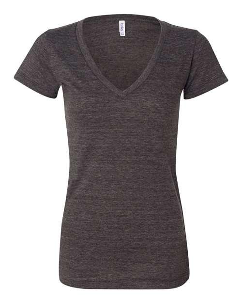 Women’s Triblend Deep V-Neck Tee - 8435