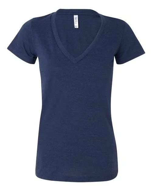Women’s Triblend Deep V-Neck Tee - 8435