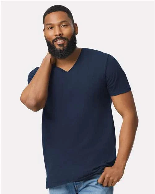 Unisex Softstyle® V-Neck T-Shirt - 64V00