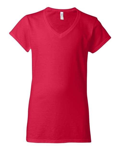 Women's Softstyle® V-Neck T-Shirt - 64V00L