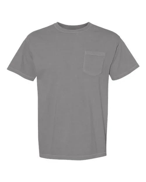 Garment-Dyed Heavyweight Pocket T-Shirt - S - Transfer Kingdom
