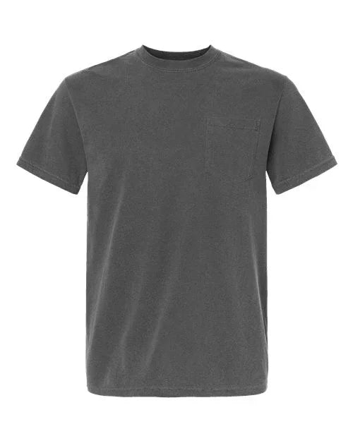 Garment-Dyed Heavyweight Pocket T-Shirt - S - Transfer Kingdom