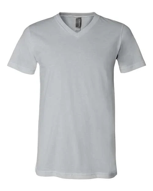 Unisex Jersey V-Neck Tee - XS - Transfer Kingdom