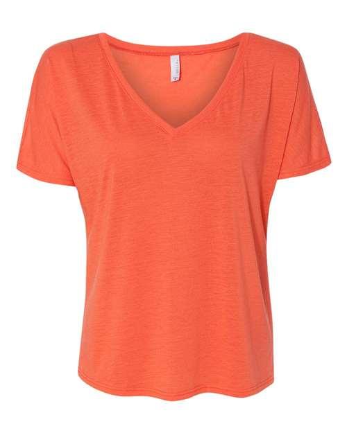 Women’s Slouchy V-Neck Tee - 8815