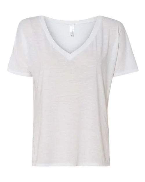 Women’s Slouchy V-Neck Tee - 8815