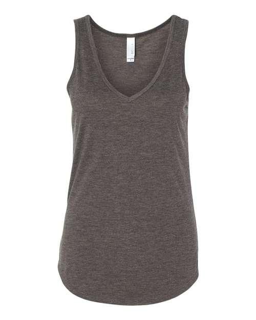 Women's Flowy V-Neck Tank - 8805