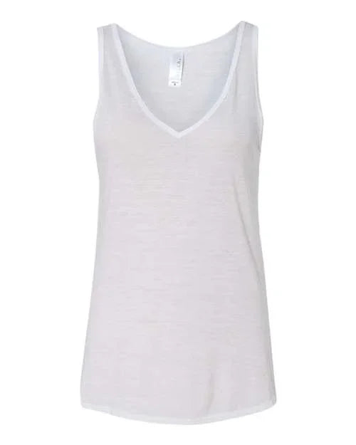 Women's Flowy V-Neck Tank - 8805