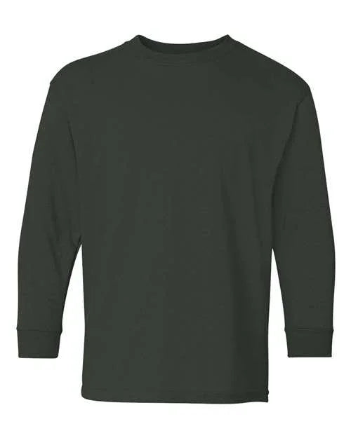 Youth Heavy Cotton™ Long Sleeve T-Shirt - Transfer Kingdom