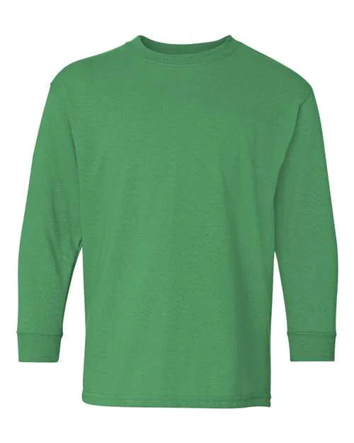 Youth Heavy Cotton™ Long Sleeve T-Shirt - Transfer Kingdom