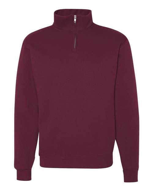 Unisex Nublend® Cadet Collar Quarter-Zip Sweatshirt - 995MR