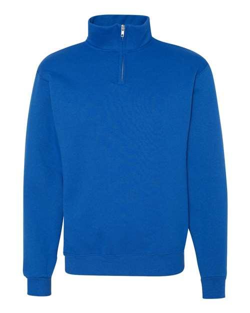 Unisex Nublend® Cadet Collar Quarter-Zip Sweatshirt - 995MR