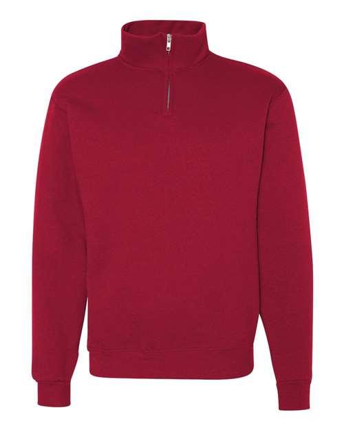 Unisex Nublend® Cadet Collar Quarter-Zip Sweatshirt - 995MR
