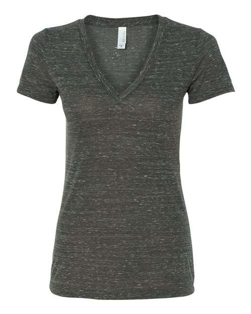 Women’s Jersey Deep V-Neck Tee - 6035