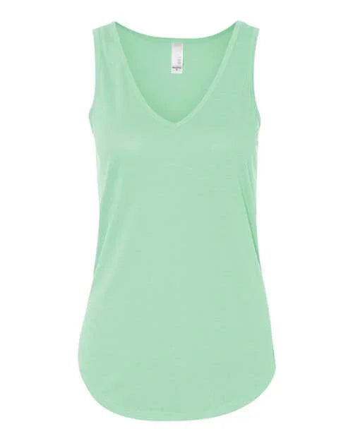 Women's Flowy V-Neck Tank - 8805