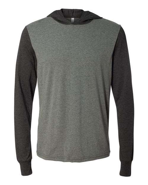 Unisex Jersey Hooded Long Sleeve Tee - 3512