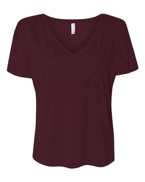 Women’s Slouchy V-Neck Tee - 8815