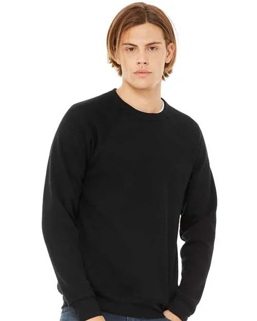 Unisex Sponge Fleece Raglan Crewneck Sweatshirt - 3901