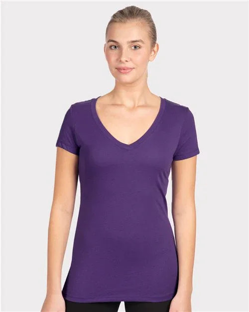 NEXT LEVEL Women's Ideal V-Neck T-Shirt