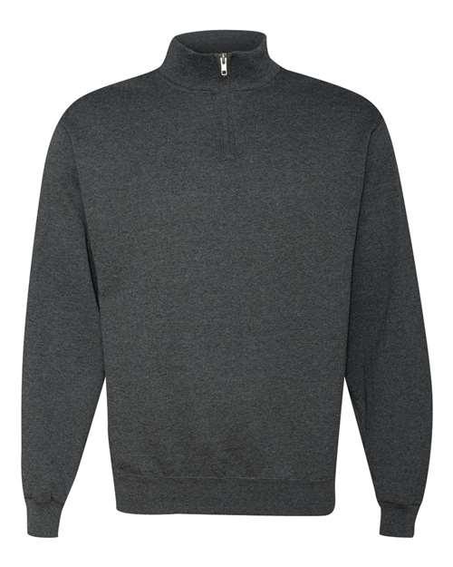Unisex Nublend® Cadet Collar Quarter-Zip Sweatshirt - 995MR