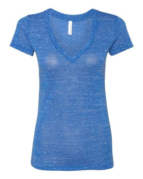 Women’s Jersey Deep V-Neck Tee - 6035