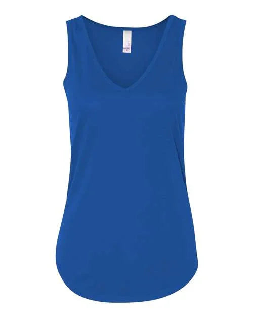 Women's Flowy V-Neck Tank - 8805