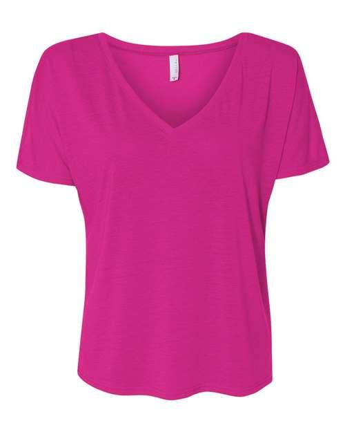 Women’s Slouchy V-Neck Tee - 8815