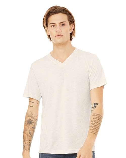 Unisex Triblend V-Neck Tee - 3415