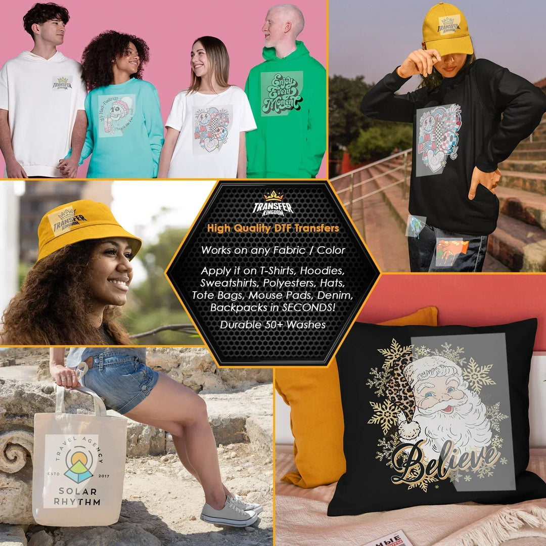 Numbers And Letters Bundle T-shirt Designs Premade DTF Gangsheet - DTF Bundle 19