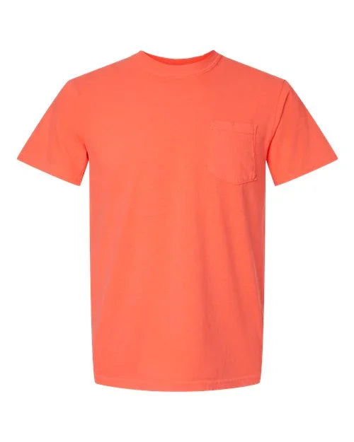 Garment-Dyed Heavyweight Pocket T-Shirt - S - Transfer Kingdom