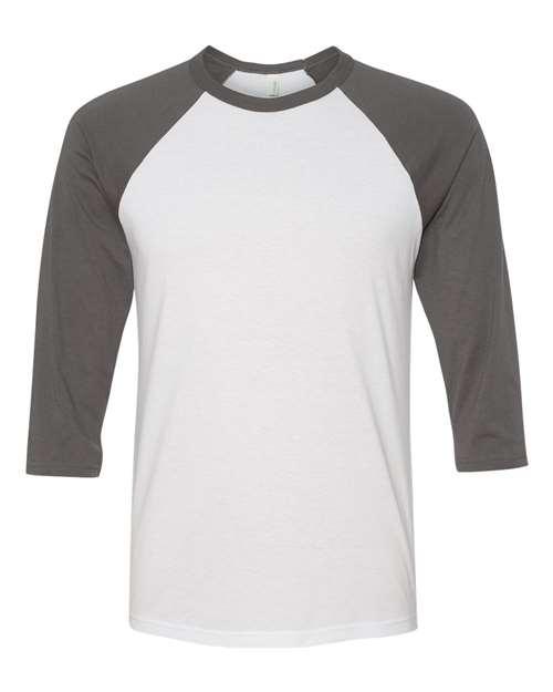 Unisex Three-Quarter Sleeve Baseball Tee - 3200