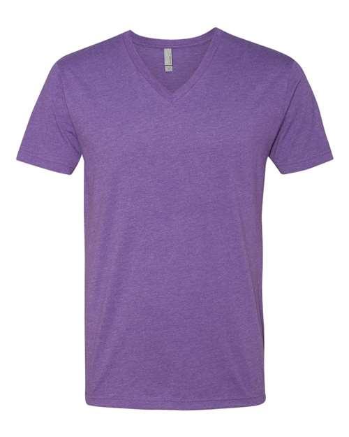 Men's CVC V-Neck T-Shirt - 6240