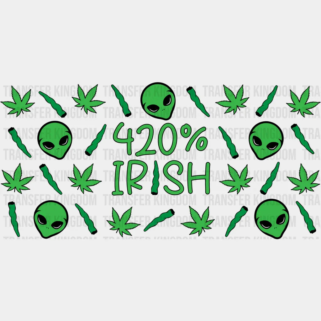 420% Irish Uv Dtf Transfer Cup Wrap Sticker