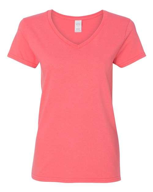 Women's Heavy Cotton™ V-Neck T-Shirt - 5V00L