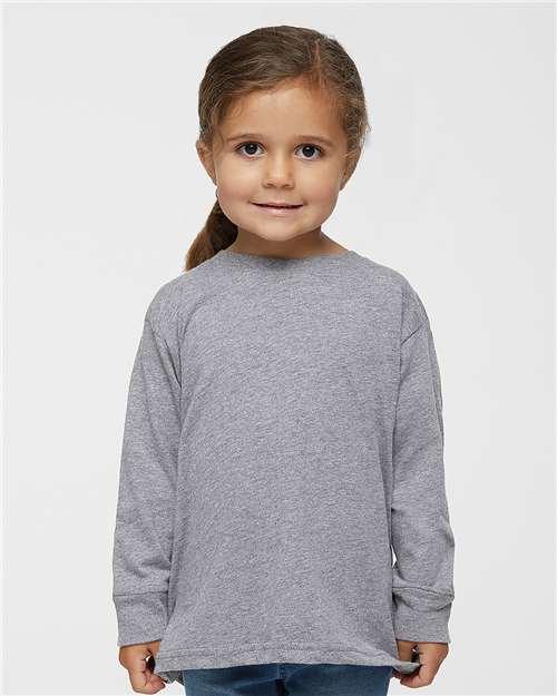 Toddler Fine Jersey Long Sleeve Tee - 3302