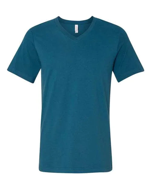 Unisex Jersey V-Neck Tee - XS - Transfer Kingdom
