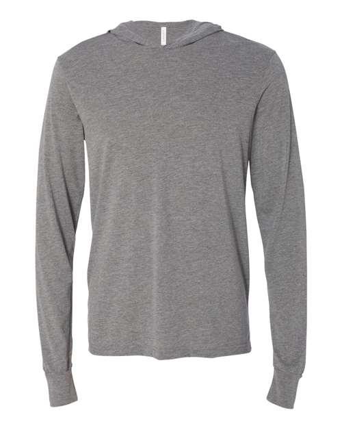 Unisex Jersey Hooded Long Sleeve Tee - 3512