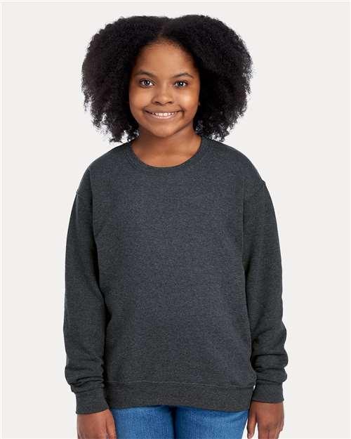 Youth NuBlend® Crewneck Sweatshirt - 562BR