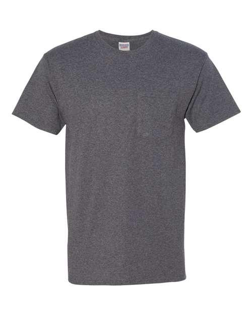 Unisex Dri-Power® 50/50 Pocket T-Shirt - 29MPR