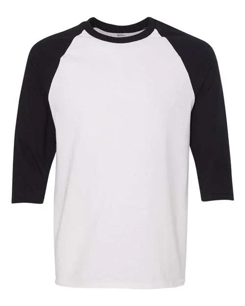 Unisex Heavy Cotton™ Raglan Three-Quarter Sleeve T-Shirt - 5700