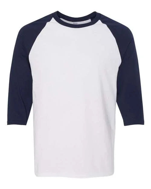 Unisex Heavy Cotton™ Raglan Three-Quarter Sleeve T-Shirt - 5700