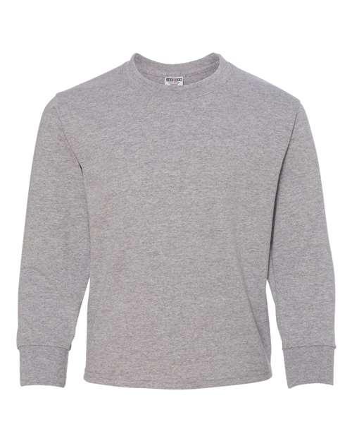 Youth Dri-Power® Long Sleeve 50/50 T-Shirt - 29BLR