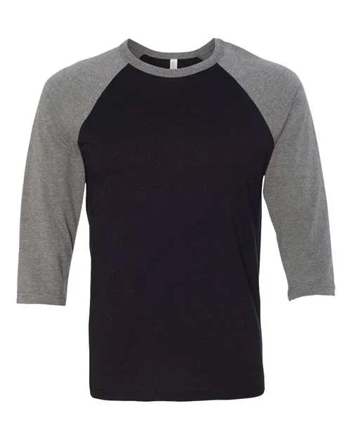 Unisex Three-Quarter Sleeve Baseball Tee - 3200