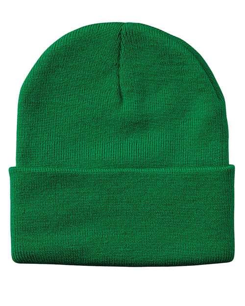 12" Solid Cuffed Beanie - SP12