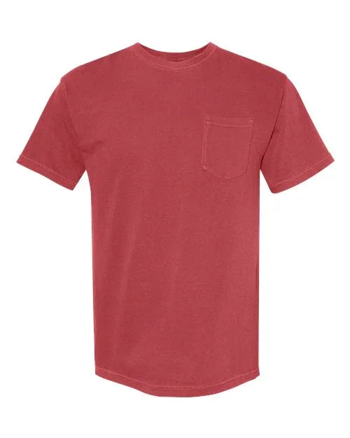 Garment-Dyed Heavyweight Pocket T-Shirt - S - Transfer Kingdom