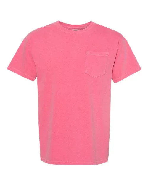Garment-Dyed Heavyweight Pocket T-Shirt - S - Transfer Kingdom