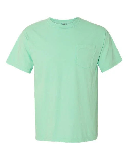 Garment-Dyed Heavyweight Pocket T-Shirt - S - Transfer Kingdom