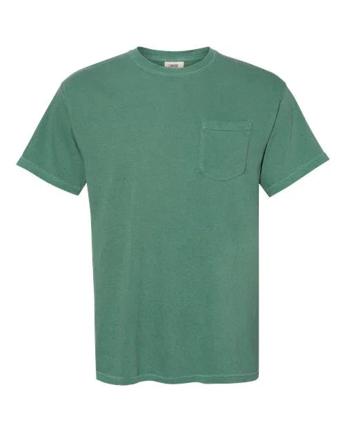 Garment-Dyed Heavyweight Pocket T-Shirt - S - Transfer Kingdom