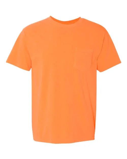 Garment-Dyed Heavyweight Pocket T-Shirt - S - Transfer Kingdom