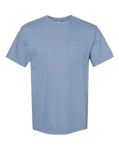 Unisex Garment-Dyed Heavyweight Pocket T-Shirt - 6030